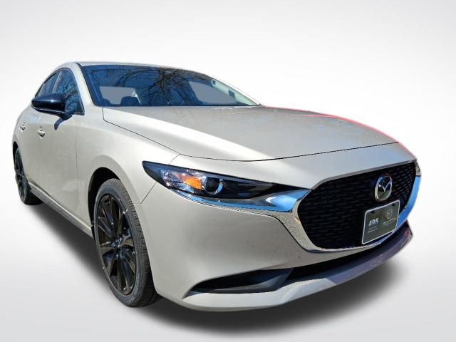 Gray (Platinum Quartz Metallic) 2026 Mazda MAZDA3 2.5 S Select Sport FWD Sedan Front-Wheel Drive 6-Speed Automatic
