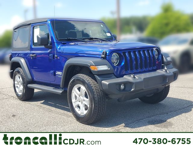 Ocean Blue Metallic 2020 Jeep Wrangler SUV / Crossover Four-Wheel Drive 8-Speed Automatic