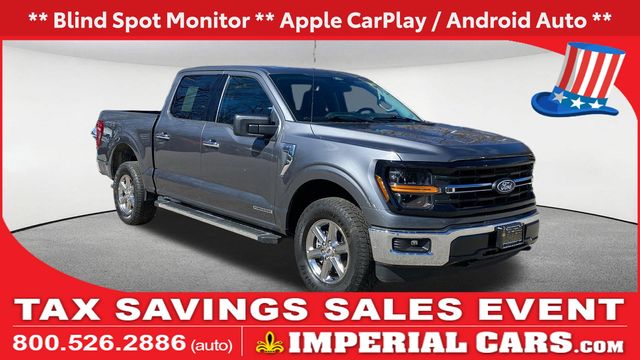 Carbonized Gray Metallic 2025 Ford F-150 Pickup Truck Four-Wheel Drive Automatic