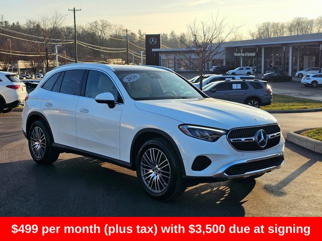 Polar White 2026 Mercedes-Benz GLC 300 4MATIC SUV / Crossover All-Wheel Drive 9-Speed Automatic