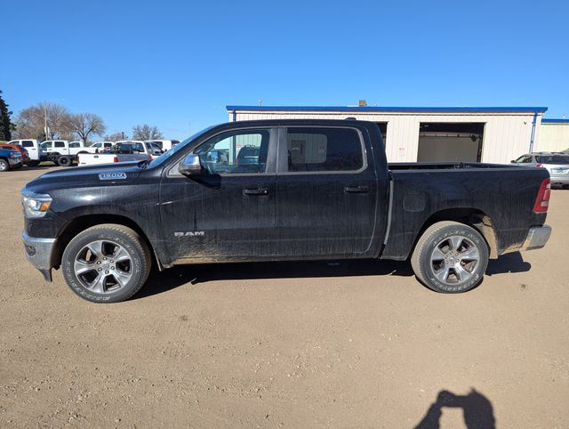 2023 Diamond Black Crystal Pearlcoat Ram 1500 Laramie 4X4 Truck