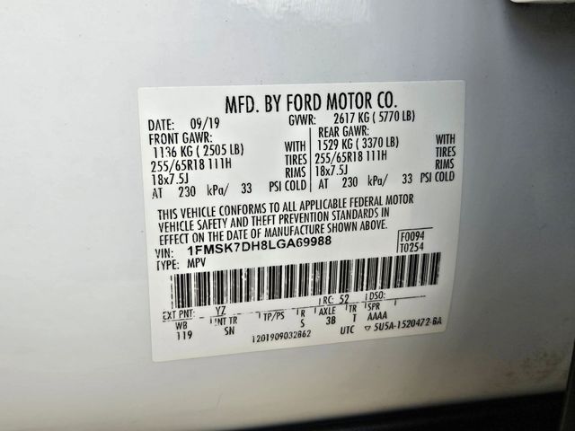 Used 2020 White Ford XLT image 30