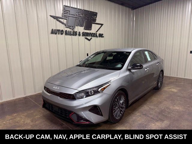 Steel Gray 2024 Kia Forte Sedan Front-Wheel Drive Continuously Variable Transmission