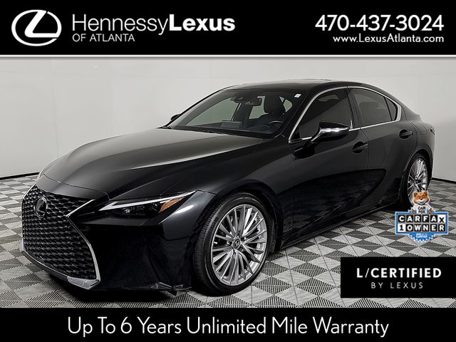 Black (Caviar) 2022 Lexus IS 300 RWD Sedan Rear-Wheel Drive 8-Speed Automatic