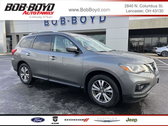 Gray (Gun Metallic) 2017 Nissan Pathfinder S 4WD SUV / Crossover Four-Wheel Drive Continuously Variable Transmission