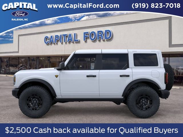 New 2026 White Ford Badlands image 3