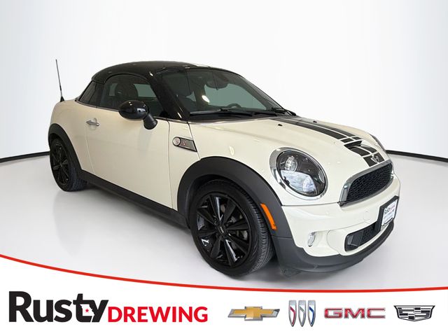 White Silver Metallic 2014 MINI Cooper Coupe S FWD Coupe Front-Wheel Drive 6-Speed Automatic