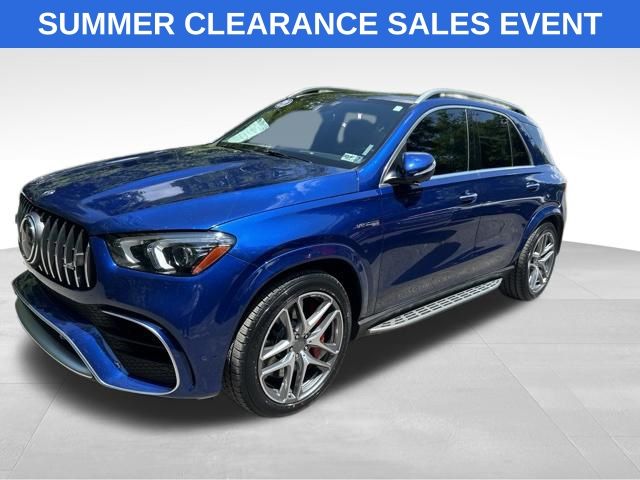Blue 2021 Mercedes-Benz GLE SUV / Crossover All-Wheel Drive 9-Speed Automatic