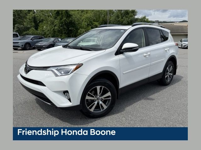 Super White 2018 Toyota RAV4 SUV / Crossover All-Wheel Drive 6-Speed Automatic