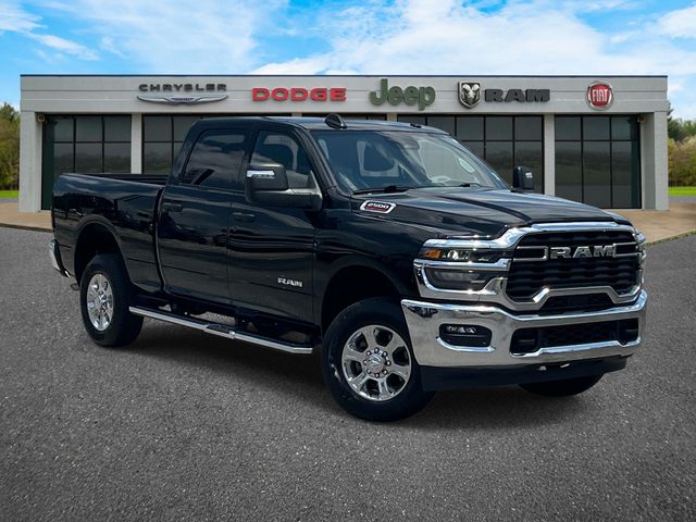 Diamond Black Crystal Pearlcoat 2025 RAM 2500 Pickup Truck Four-Wheel Drive 8-Speed Automatic