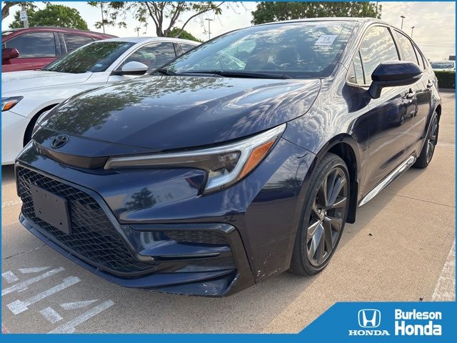 Blueprint 2024 Toyota Corolla SE FWD Sedan Front-Wheel Drive Continuously Variable Transmission