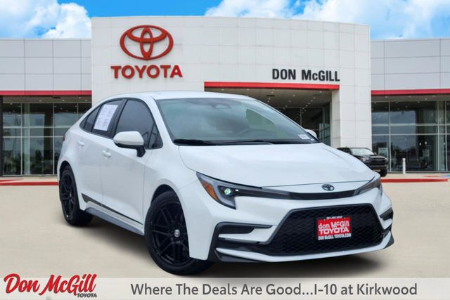 2026 Toyota Corolla SE White at Gullo Toyota