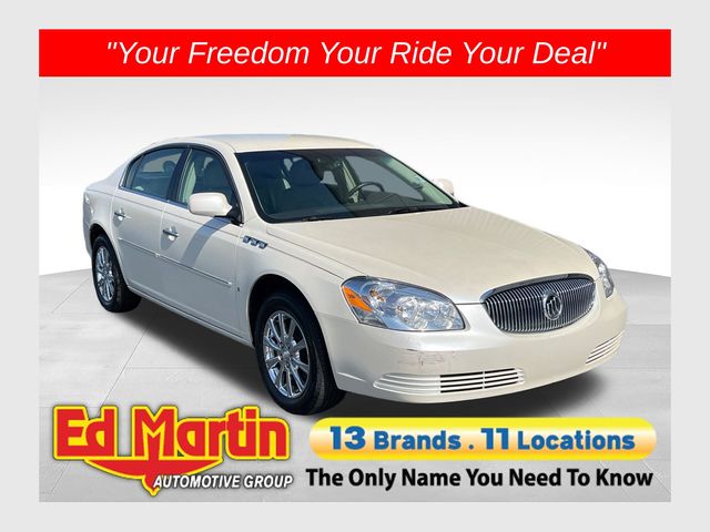 White Diamond Clearcoat 2009 Buick Lucerne Sedan Front-Wheel Drive 4-Speed Automatic