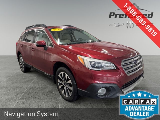 Venetian Red Pearl 2015 Subaru Outback 2.5i Limited Wagon All-Wheel Drive Continuously Variable Transmission