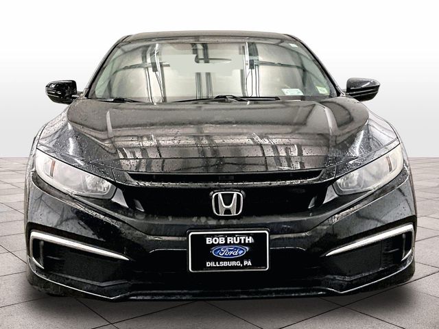 2019 Honda Civic LX Black at Bob Ruth Ford