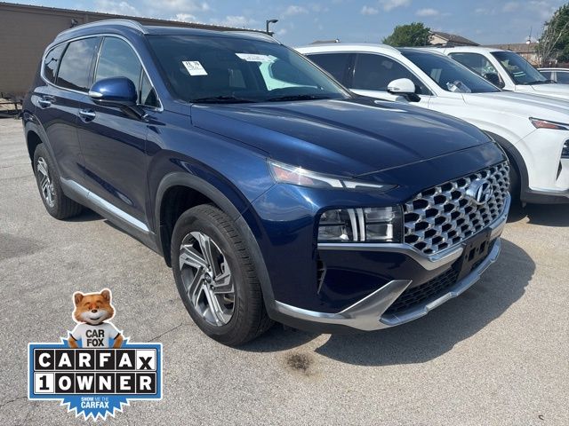 Stormy Blue 2023 Hyundai Santa Fe SUV / Crossover All-Wheel Drive 8-Speed Automatic