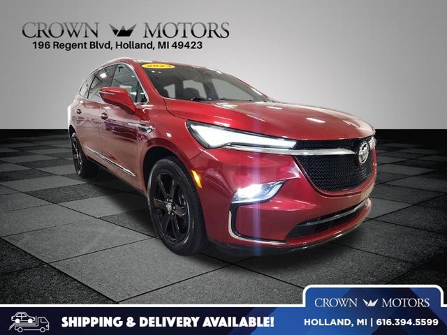 Cherry Red 2023 Buick Enclave SUV / Crossover Four-Wheel Drive 9-Speed Automatic
