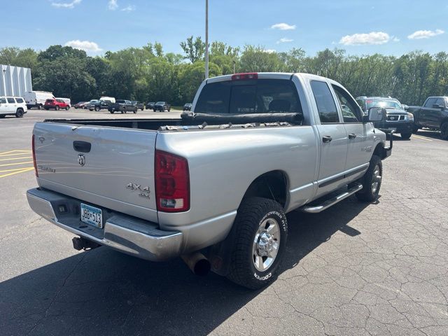 2006 Bright Silver Metallic Clearcoat Dodge Ram 2500 SLT 4X4 Truck
