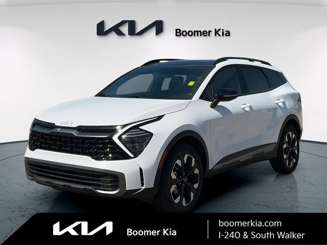 Glacial White Pearl 2024 Kia Sportage X-Line AWD SUV / Crossover All-Wheel Drive 8-Speed Automatic