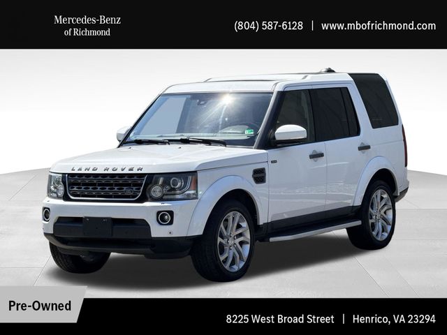 Fuji White 2016 Land Rover LR4 HSE AWD SUV / Crossover All-Wheel Drive 8-Speed Automatic