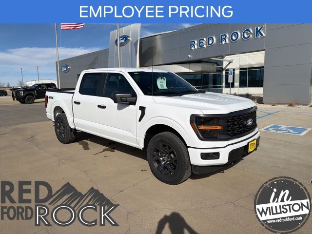 Oxford White 2026 Ford F-150 STX SuperCrew 4WD Pickup Truck Four-Wheel Drive Automatic