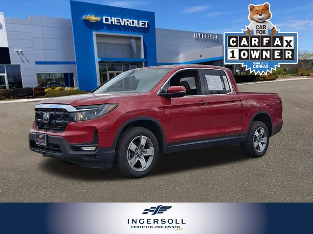 Radiant Red Metallic II 2026 Honda Ridgeline RTL AWD Pickup Truck All-Wheel Drive 9-Speed Automatic