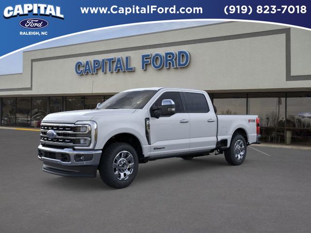 Oxford White 2026 Ford F-250 Super Duty Lariat Crew Cab 4WD Pickup Truck Four-Wheel Drive Automatic
