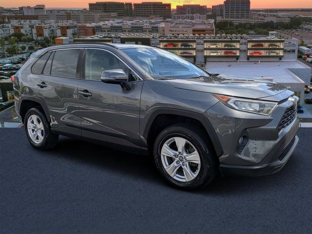 Gray 2021 Toyota RAV4 SUV / Crossover Front-Wheel Drive 8-Speed Automatic