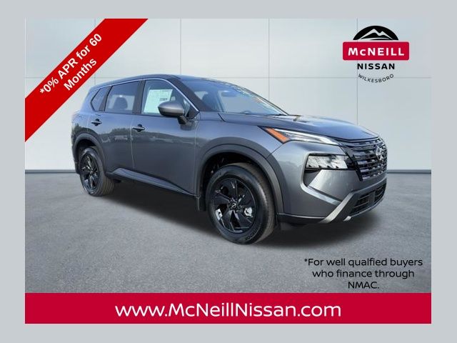 Gray (Gun Metallic) 2026 Nissan Rogue SV AWD SUV / Crossover All-Wheel Drive Continuously Variable Transmission