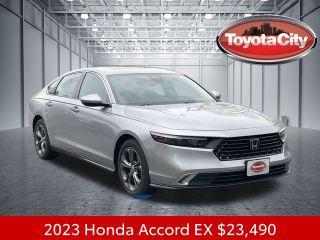 Lunar Silver Metallic 2023 Honda Accord Sedan Front-Wheel Drive Continuously Variable Transmission