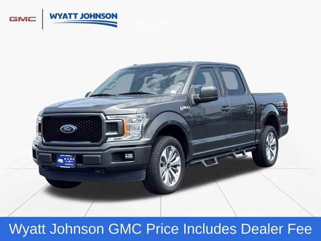 Gray (Magnetic) 2018 Ford F-150 XL SuperCrew 4WD Pickup Truck Four-Wheel Drive Automatic