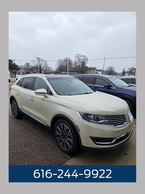 White (Ivory Pearl) 2018 Lincoln MKX Reserve AWD SUV / Crossover All-Wheel Drive 6-Speed Automatic