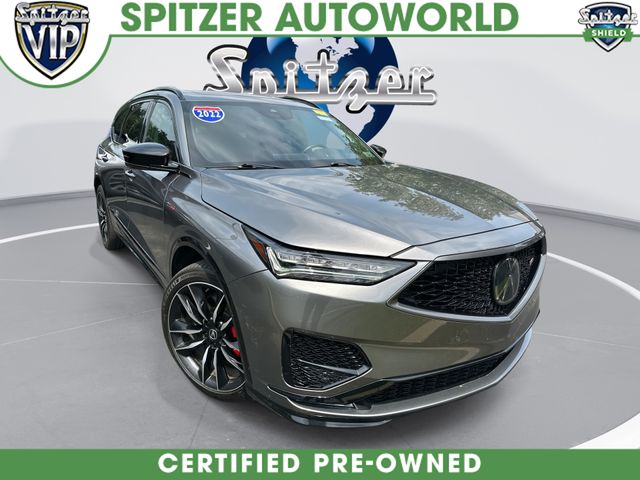 2022 Acura MDX Type S w/Advance Package Gray at Honda North