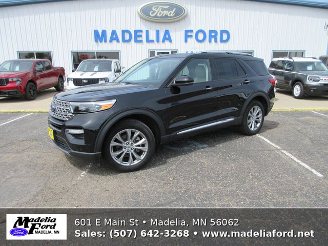 Agate Black Metallic 2023 Ford Explorer SUV / Crossover All-Wheel Drive Automatic