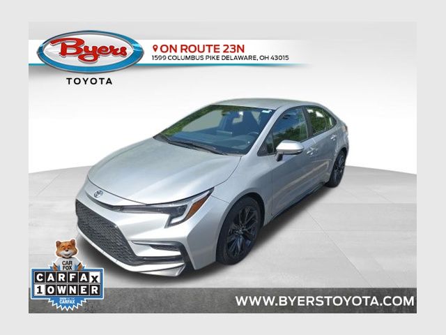 01f7 2025 Toyota Corolla SE FWD Sedan Front-Wheel Drive Continuously Variable Transmission