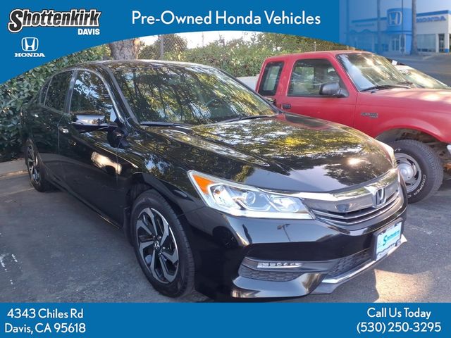 Crystal Black Pearl 2017 Honda Accord Sedan Front-Wheel Drive Continuously Variable Transmission