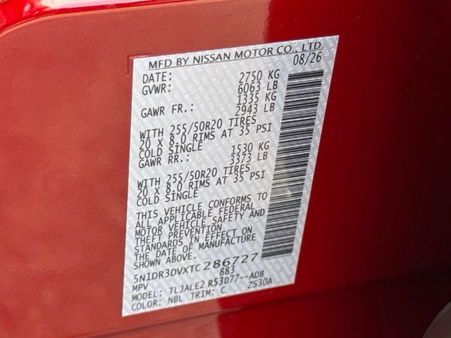 New 2026 Nissan Pathfinder SUV