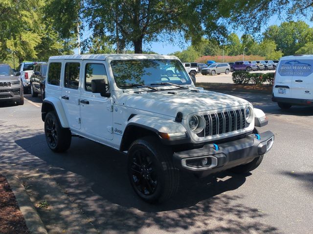 Used 2024 White Jeep Sahara 4xe image 7