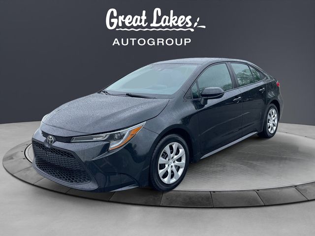 Black Sand Pearl 2020 Toyota Corolla LE FWD Sedan Front-Wheel Drive Continuously Variable Transmission