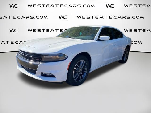 White Knuckle Clearcoat 2019 Dodge Charger SXT AWD Sedan All-Wheel Drive 8-Speed Automatic
