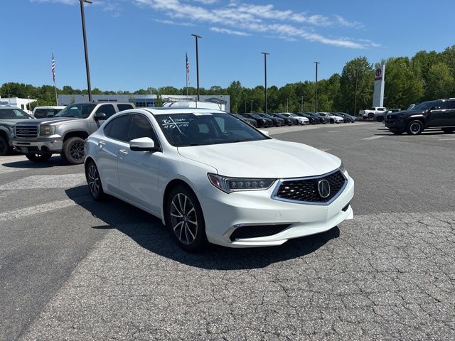 Bellanova White Pearl 2018 Acura TLX V6 FWD Sedan Front-Wheel Drive 9-Speed Automatic