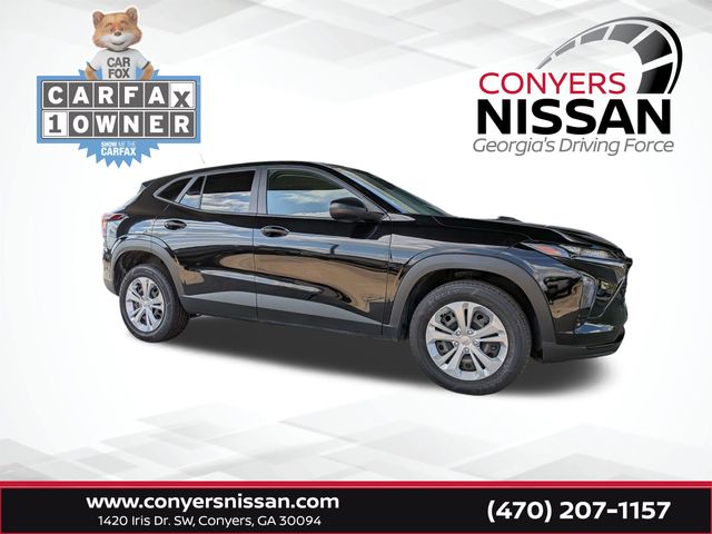 Black Metallic 2024 Chevrolet Trax SUV / Crossover Front-Wheel Drive 6-Speed Automatic