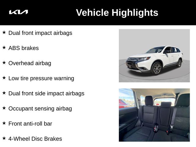 Used 2016 Mitsubishi Outlander SUV