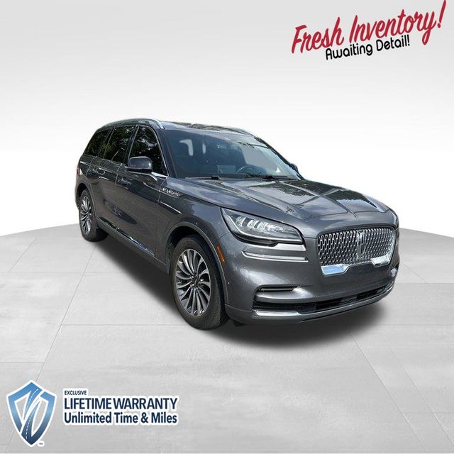 2022 Gray Lincoln Aviator Reserve RWD SUV