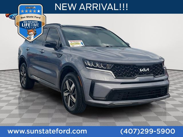 Silver 2022 Kia Sorento SUV / Crossover Front-Wheel Drive 8-Speed Automatic