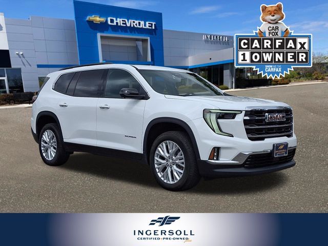 Summit White 2026 GMC Acadia SUV / Crossover Four-Wheel Drive 8-Speed Automatic