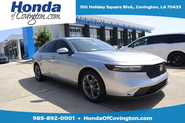 Silver 2024 Honda Accord Sedan Front-Wheel Drive Continuously Variable Transmission