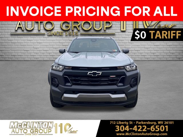 2025 Sterling Gray Metallic Chevrolet Colorado Trail Boss 4X4 Truck
