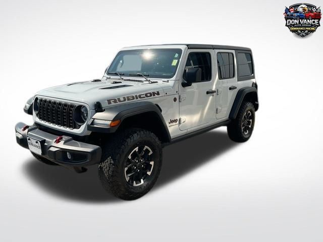 Bright White Clearcoat 2025 Jeep Wrangler SUV / Crossover Four-Wheel Drive 8-Speed Automatic