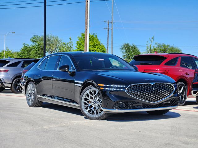 Maui Blue 2026 Genesis G90 3.5T e-Supercharger AWD Sedan All-Wheel Drive 8-Speed Automatic